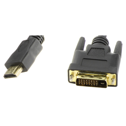 V-COM Кабель (L)CG135E-2M HDMI to DVI-D Dual Link (19M -25M) 2м