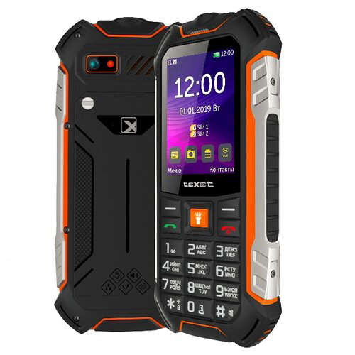 Телефон teXet TM-530R, черный