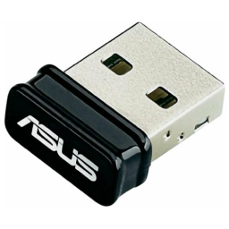 Сетевой адаптер ASUS USB-N10 Nano // WI-FI 802.11n, 150 Mbps USB Adapter