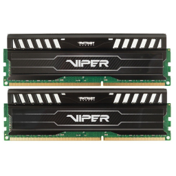 Оперативная память DIMM 16 Гб DDR3 1600 МГц Patriot Viper 3 (PV316G160C9K) PC-12800, 2x 8 Гб KIT