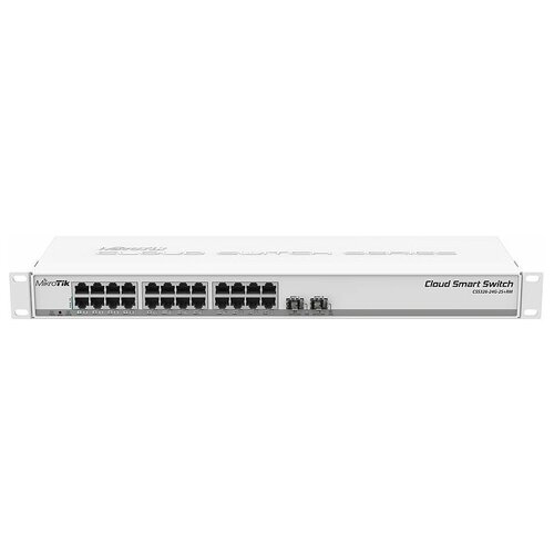 Коммутатор MikroTik Cloud Smart Switch 326-24G-2S+RM