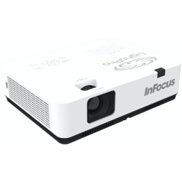 Проектор INFOCUS [IN1014] 3LCD, 3400 lm, XGA, 1.481.78:1, 2000:1, (Full 3D), 3.5mm in, Composite video, VGA IN, HDMI IN, USB b, лампа 20000ч.(ECO mode), RS232, 31дБ, 3,1 кг