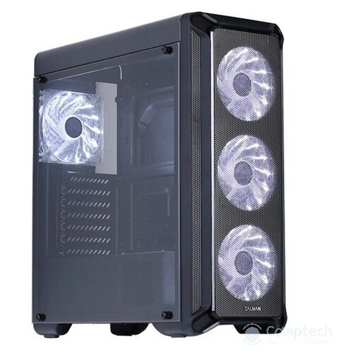 Корпус ZALMAN i3 MidiTower без Б/П ATX MicroATX MiniITX Цвет черный I3