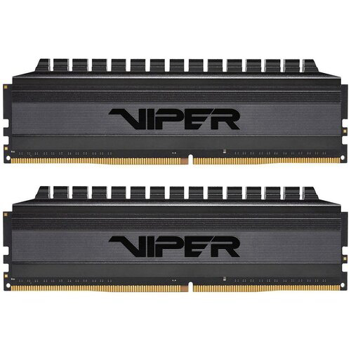 Оперативная память 32Gb DDR4 3000MHz Patriot Viper 4 Blackout (PVB432G300C6K) (2x16Gb KIT)