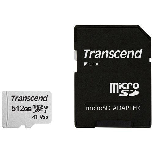 Карта памяти 512GB microSD w/ adapter UHS-I U3 A1