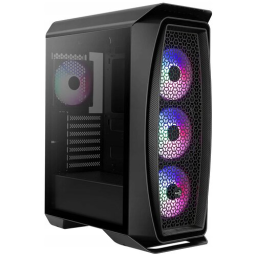 Корпус Aerocool Aero One Frost-G-BK-v1 черный без БП ATX 2x120mm 2x140mm 2xUSB3.0 audio bott PSU