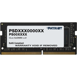 SO-DIMM DDR 4 DIMM 16Gb PC25600, 3200Mhz, PATRIOT Signature (PSD416G32002S) (retail)