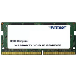 Оперативная память 16Gb DDR4 2400MHz Patriot SO-DIMM (PSD416G24002S)