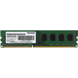 Оперативная память DIMM 8 Гб DDR3 1600 МГц Patriot (PSD38G16002) PC-12800