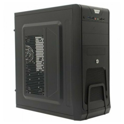 Корпус Miditower ExeGate CP-603UB Black, ATX, <CP400W, 80mm>, 2*USB+2*USB3.0, Audio, блокировка