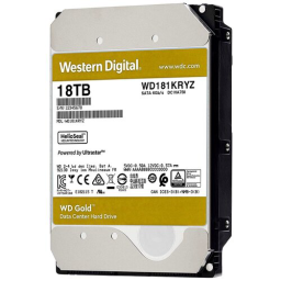 Жесткий диск WD Original SATA-III 18Tb WD181KRYZ Gold (7200rpm) 512Mb 3.5"