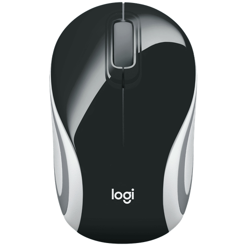 Мышь (910-002731) Logitech Wireless Mini Mouse M187, Black