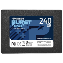 SSD жесткий диск SATA2.5" 240GB BURST ELITE PBE240GS25SSDR PATRIOT