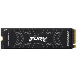 SSD M.2 Kingston 4000Gb Fury Renegade <SFYRD/4000G> (PCI-E 4.0 x4, up to 7300/7000Mbs, 1000000 IOPS, 3D TLC, NVMe, 4000TBW, Phison E18, 22х80mm, LP graphen heatsink)