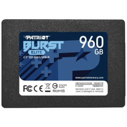 SSD жесткий диск SATA2.5" 960GB BURST ELITE PBE960GS25SSDR PATRIOT