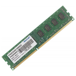 Оперативная память DIMM 4 Гб DDR3 1600 МГц Patriot (PSD34G16002) PC-12800