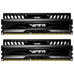 Оперативная память DIMM 8 Гб DDR3 1600 МГц Patriot Viper 3 (PV38G160C9K) PC-12800, 2x 4 Гб KIT