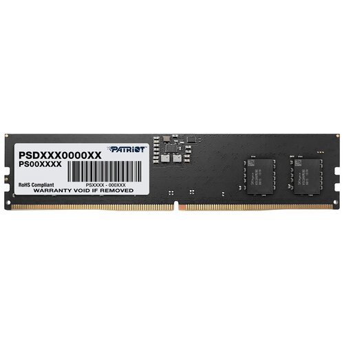 Модуль памяти DDR5 16GB Patriot Memory PSD516G480081 Signature Line PC5-38400 4800MHz CL40 1.1V