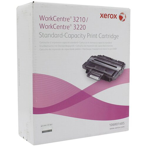 Картридж лазерный Xerox 106R01485 черный (2000стр.) для Xerox WC 3210/3220