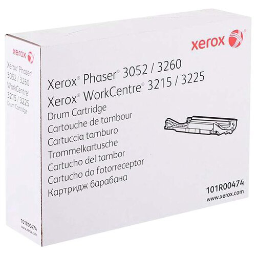 Блок фотобарабана Xerox 101R00474 черный ч/б:10000стр. для Ph 3052/3260/WC 3215/3225 Xerox