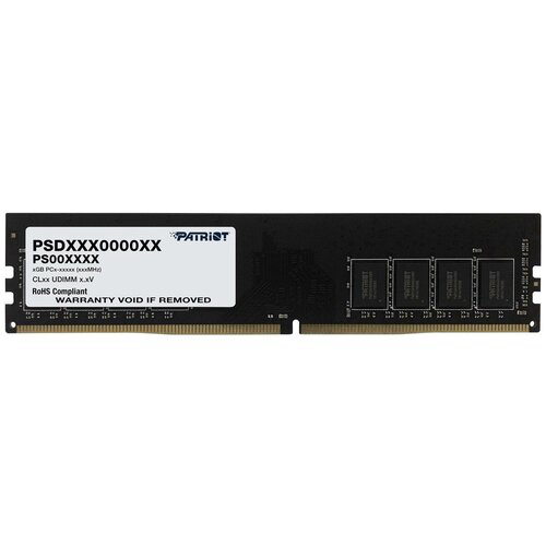 Оперативная память 32Gb DDR4 2666MHz Patriot Signature (PSD432G26662)