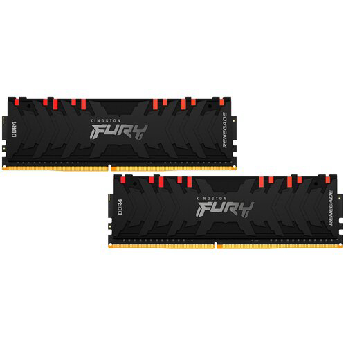 Оперативная память 16Gb DDR4 3200MHz Kingston Fury Renegade RGB (KF432C16RBAK2/16) (2x8Gb KIT)