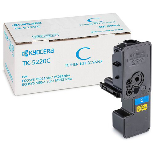 Картридж лазерный Kyocera TK-5220C 1T02R9CNL1 голубой (1200стр.)