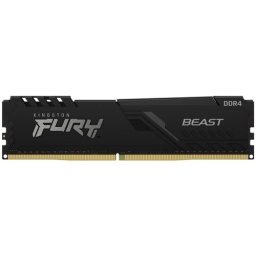 Оперативная память 16Gb DDR4 2666MHz Kingston Fury Beast Black (KF426C16BB/16)