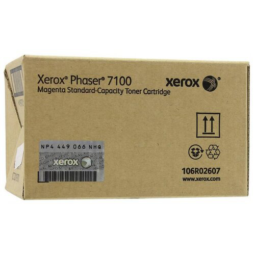 Картридж лазерный Xerox 106R02607 пурпурный (4500стр.) для Xerox Phaser 7100