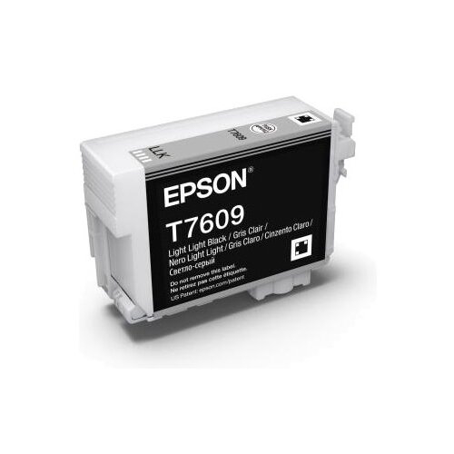 Картридж струйный Epson T7609 C13T76094010 серый (12000стр.) (25.9мл) для Epson SureColor SC-P600