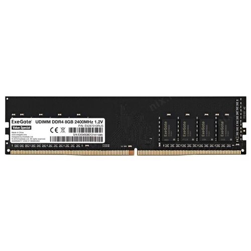 Модуль памяти ExeGate Value Special DIMM DDR4 8GB <PC4-19200> 2400MHz <EX287010RUS>