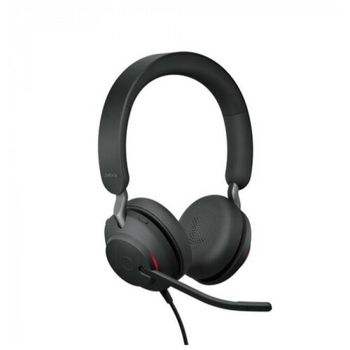 Гарнитура проводная Jabra Evolve2 40, USB-A, MS Stereo