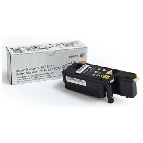 Картридж лазерный Xerox 106R02762 желтый (1000стр.) для Xerox Phaser 6020/6022/6025/6027