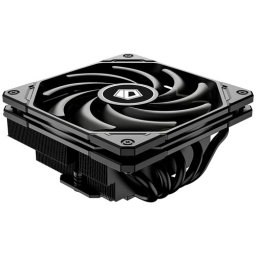 Кулер ID-COOLING IS-55 BLACK LGA1700/1200/115X/AM5/AM4 низкопрофильный высота 55mm