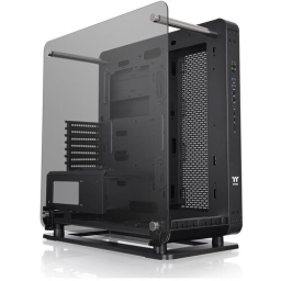 Корпус Thermaltake Core P6 TG, ATX, Midi-Tower, 2xUSB 3.0, USB Type-C, черный, Без БП