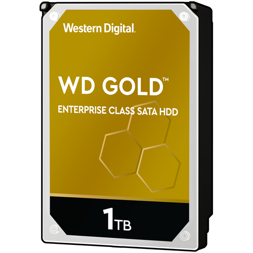 Жесткий диск 1TB WD1005FBYZ  Gold, SATA3, Cache 128MB, 7200 rpm  OEM