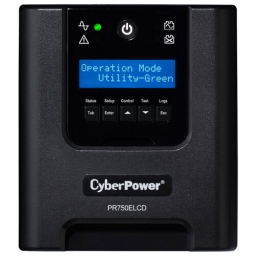 Источник бесперебойного питания CyberPower Professional (Tower) PR750ELCD 1PE-0000331-00G