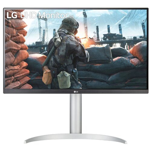 Монитор LCD LG 27&quot; 27UP650-W {IPS 3840x2160 60Hz 5ms 178/178 400cd 1200:1 10bit(8bit+FRC) HDR10 DisplayHDR400 2xHDMI2.0 DisplayPort1.4 FreeSync AudioOut 2x5W Pivot VESA}