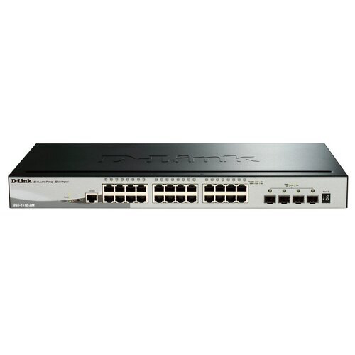 Коммутатор D-Link DGS-1510-28X/A1A 24G 4SFP+ настраиваемый