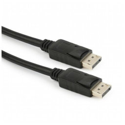 Кабель Bion DisplayPort v1.2, 20M/20M, 3840x2160, экран, 1,8м, черный [BXP-CC-DP-018]