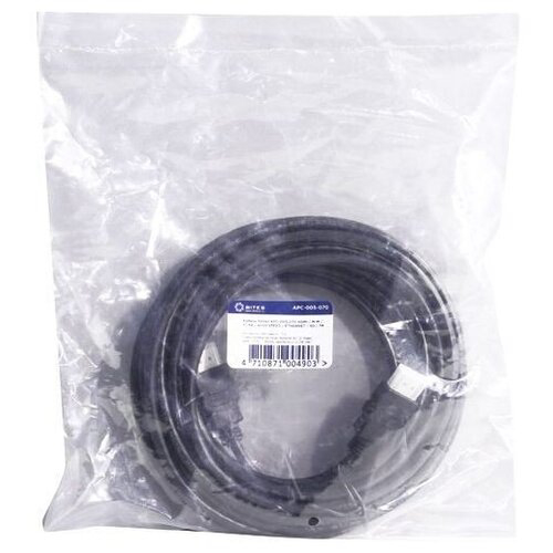 5bites Express US5525-305B(P)E UTP/SOLID/5E/24AWG/COPPER/PVC+PE/BLACK/OUTDOOR/DRUM/305M