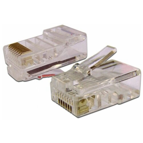 Коннектор Lanmaster TWT-PL45-8P8C UTP кат.5e RJ45 (упак.:100шт)