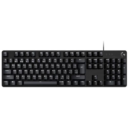 Клавиатура Logitech G413 SE механическая черный USB LED