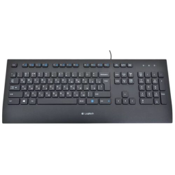 Клавиатура проводная Logitech K280e black (USB, 102кн., водостойкая) (920-005215)