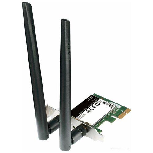 D-Link DWA-582/RU/B1A Беспроводной двухдиапазонный PCI Express адаптер AC1200 с поддержкой MU-MIMO