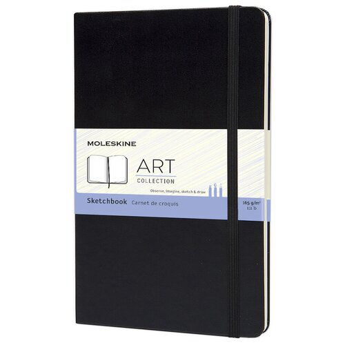 Блокнот для рисования Moleskine ART SKETCHBOOK ARTQP063 Large 130х210мм 104стр.