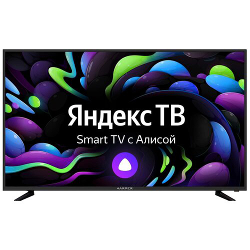 55" Harper 55U660TS (4K UHD 3840x2160, Smart TV) черный