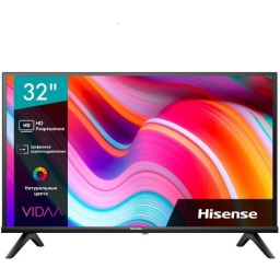 32" Телевизор Hisense 32A4K (HD 1366x768, Smart TV) черный