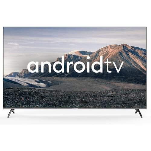 65" Телевизор Hyundai H-LED65BU7006 (4K UHD 3840x2160, Smart TV) черный/серебристый