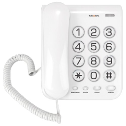 Телефон проводной TEXET TX-262 светло-серый